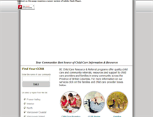 Tablet Screenshot of ccrr.bc.ca